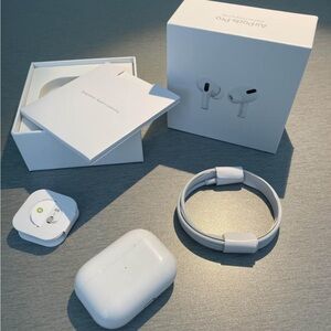 Apple air pod pros  2 gen new sealed with mag safe charger